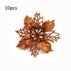 Sparkle Bloom Christmas Flower Ornaments