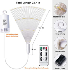 Christmas Lighting Chain for Canopy & Camping Decoration