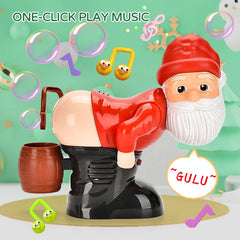 Jolly Bubble Santa Claus Music & Light Toy