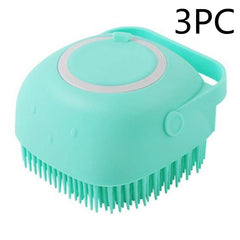 Silk Paws Silicone Dog Bath & Massage Grooming Gloves
