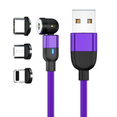 MagniFlex 540° Three-in-One Magnetic Charging Cable