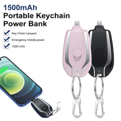 1500mAh Ultra-Compact Keychain Charger
