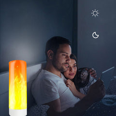 Flame Glow USB Atmosphere Candle Lamp