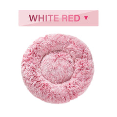 Cozy Paws Fluffy Donut Pet Bed