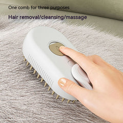 Groom Ease Electric Spray & Massage Pet Brush