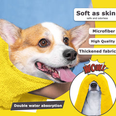 Quick Dry Soft Microfiber Pet Towel