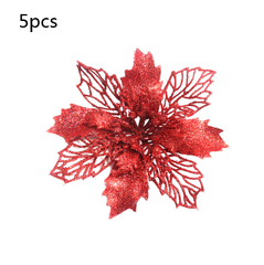 Sparkle Bloom Christmas Flower Ornaments