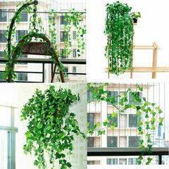 Artificial Ivy Leaf Hanging Plants for Home Decor