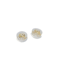18K Gilded Hypoallergenic Silicone Ear Protection