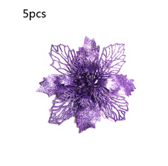 Sparkle Bloom Christmas Flower Ornaments
