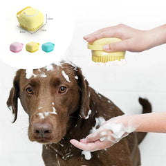 Silk Paws Silicone Dog Bath & Massage Grooming Gloves