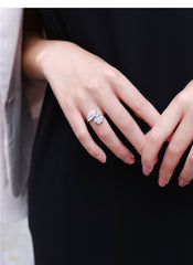 Zircon Blossom Women's Fashion Ring
