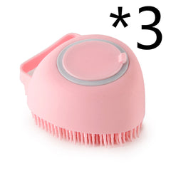 Silk Paws Silicone Dog Bath & Massage Grooming Gloves