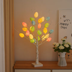 Spring Glow LED Birch Tree Easter Decoration
