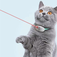 Automatic Smart Laser Teasing Collar for Cats, USB Charging
