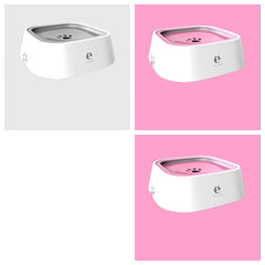 1.5L Anti-Overflow Floating Pet Water Bowl