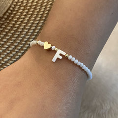 Pearl Script Custom Shell Beaded Jewelry