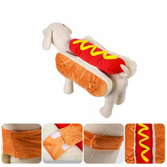 Spooky Paws Hot Dog Halloween Pet Costume