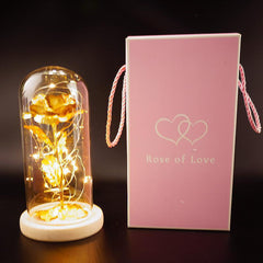 Ever Glow Enchanted Rose with LED Light