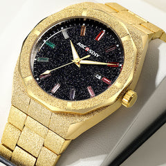 Diamond Oak Luxury Men's Watch