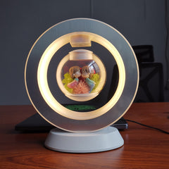 Magnetic Levitation Glow Bluetooth Speaker Lamp