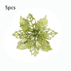 Sparkle Bloom Christmas Flower Ornaments