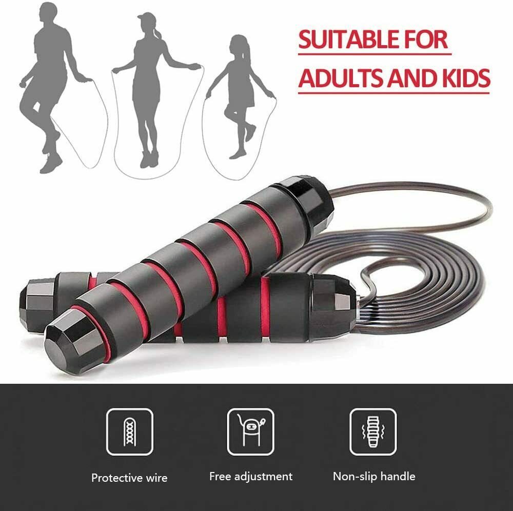 Adjustable Speed Skipping Rope for Enhanced Workout Control