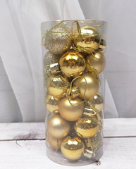 Shiny & Matte Christmas Ball Decorations