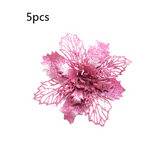 Sparkle Bloom Christmas Flower Ornaments