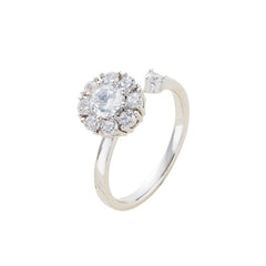 Zircon Spin Dual Necklace & Ring Set