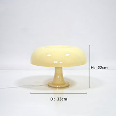 Mushroom Glow Modern Minimalist Table Lamp