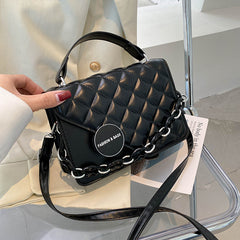 Chic Square Women's Rhombic Portable Bag