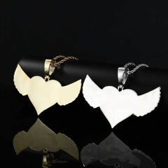 Personality Frame Solid Pendant Necklace