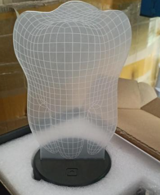 Eternal Embrace 3D LED Night Light