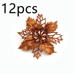 Sparkle Bloom Christmas Flower Ornaments