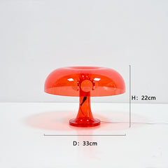 Mushroom Glow Modern Minimalist Table Lamp